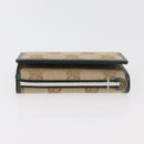 GUCCI GG Canvas Key Case Beige Green 131928 Auth am11528V-5