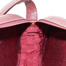 CARTIER Must Line Shoulder Bag Leather Bordeaux Gold Auth am11533A-22