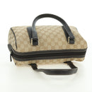 GUCCI GG Canvas Hand Bag Outlet Beige Gold 257289 Auth am11534V-6