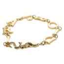 Christian Dior Bracelet metal Gold Auth am11538V-3