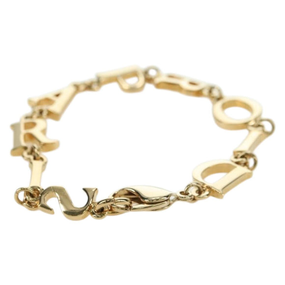 Christian Dior Bracelet metal Gold Auth am11538V