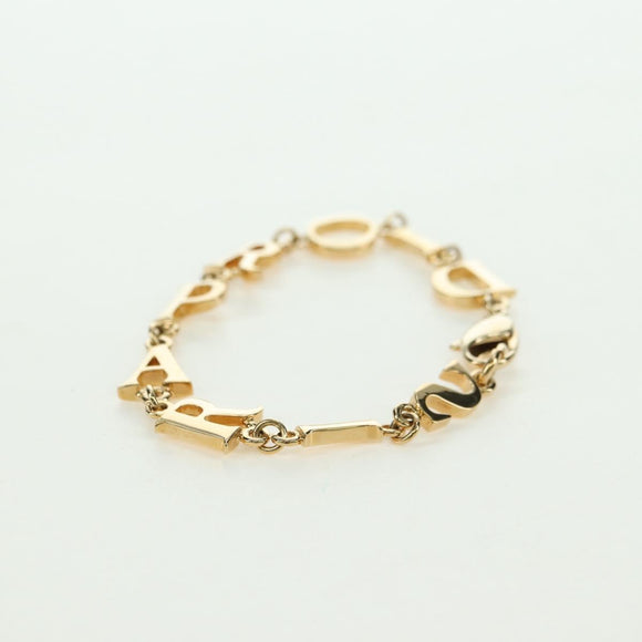 Christian Dior Bracelet metal Gold Auth am11538V