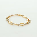 Christian Dior Bracelet metal Gold Auth am11538V-5