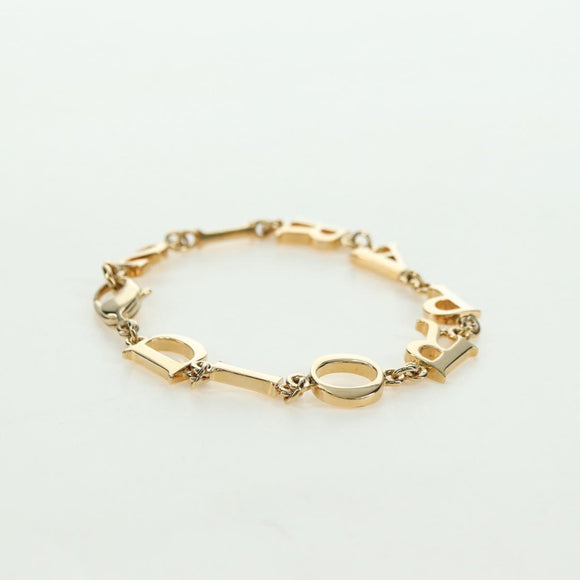 Christian Dior Bracelet metal Gold Auth am11538V