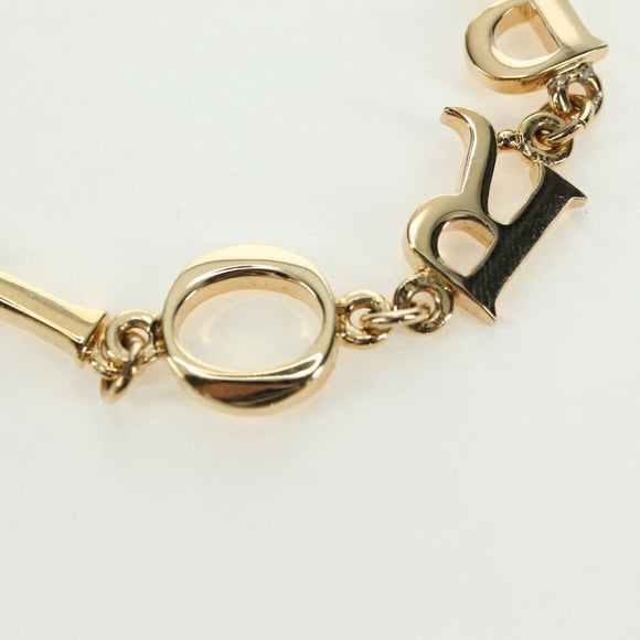Christian Dior Bracelet metal Gold Auth am11538V