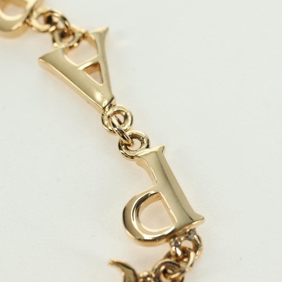 Christian Dior Bracelet metal Gold Auth am11538V