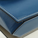 Vivienne Westwood Shoulder Bag Leather Blue Silver Auth am11542A-9