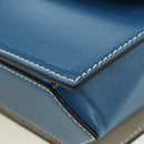 Vivienne Westwood Shoulder Bag Leather Blue Silver Auth am11542A-14
