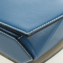 Vivienne Westwood Shoulder Bag Leather Blue Silver Auth am11542A-16