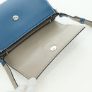 Vivienne Westwood Shoulder Bag Leather Blue Silver Auth am11542A-10