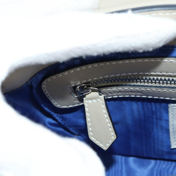 Vivienne Westwood Shoulder Bag Leather Blue Silver Auth am11542A