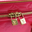 LOUIS VUITTON Vernis Sullivan Horizontal PM Fuchsia Pink M91269 Auth am11543V-18