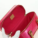LOUIS VUITTON Vernis Sullivan Horizontal PM Fuchsia Pink M91269 Auth am11543V-9