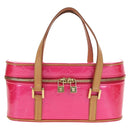 LOUIS VUITTON Vernis Sullivan Horizontal PM Fuchsia Pink M91269 Auth am11543V-13