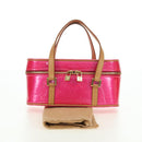 LOUIS VUITTON Vernis Sullivan Horizontal PM Fuchsia Pink M91269 Auth am11543V-12