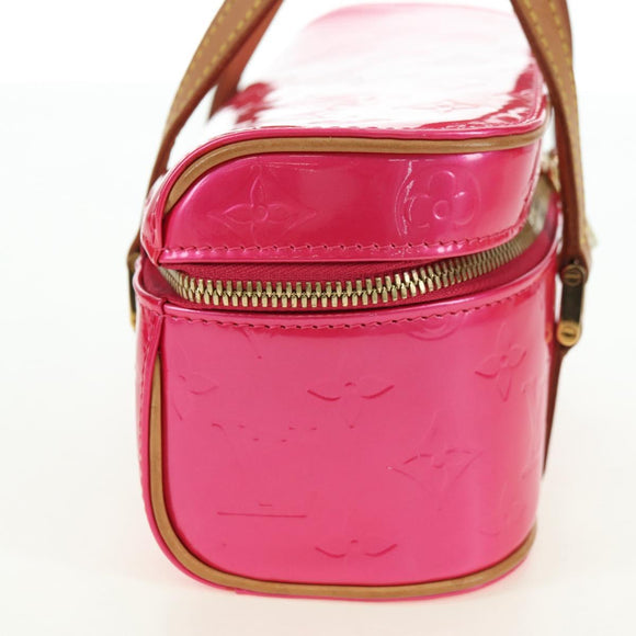 LOUIS VUITTON Vernis Sullivan Horizontal PM Fuchsia Pink M91269 Auth am11543V