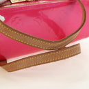 LOUIS VUITTON Vernis Sullivan Horizontal PM Fuchsia Pink M91269 Auth am11543V-7
