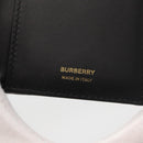 BURBERRY Roller Trifold Wallet Leather Black Gold Auth am11546V-14