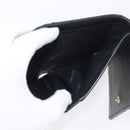 BURBERRY Roller Trifold Wallet Leather Black Gold Auth am11546V-15