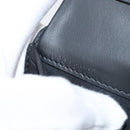 BURBERRY Roller Trifold Wallet Leather Black Gold Auth am11546V-20