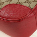 GUCCI GG Canvas Shoulder Bag Beige Gold 449413 Auth am11547V-19