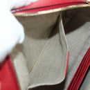 GUCCI GG Canvas Shoulder Bag Beige Gold 449413 Auth am11547V-27