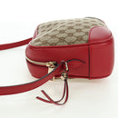 GUCCI GG Canvas Shoulder Bag Beige Gold 449413 Auth am11547V-3