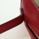 GUCCI GG Canvas Shoulder Bag Beige Gold 449413 Auth am11547V-6