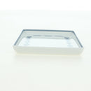 HERMES Shane Dunkle Plate Pottery White Navy Auth am11550A-5