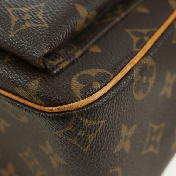 LOUIS VUITTON Monogram Viva Cite GM Shoulder Bag M51163 LV Auth am11553V