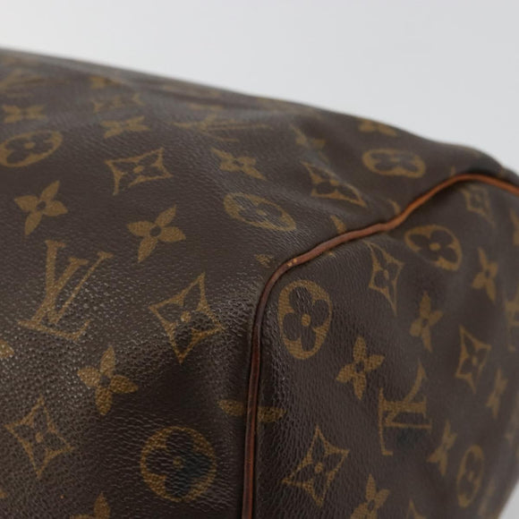 LOUIS VUITTON Monogram Speedy 35 Hand Bag M41524 LV Auth am11558A