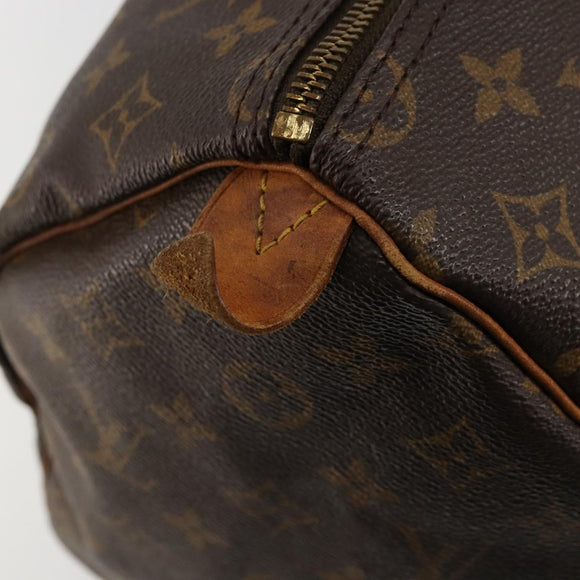 LOUIS VUITTON Monogram Speedy 35 Hand Bag M41524 LV Auth am11558A