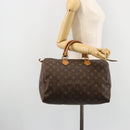 LOUIS VUITTON Monogram Speedy 35 Hand Bag M41524 LV Auth am11558A-22