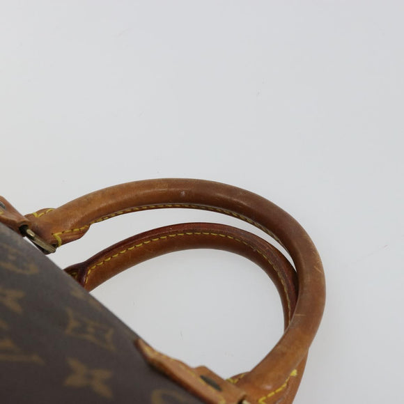 LOUIS VUITTON Monogram Speedy 35 Hand Bag M41524 LV Auth am11558A