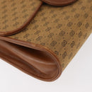 GUCCI Micro GG Canvas Shoulder Bag Beige Gold Auth am11560-10