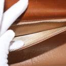 GUCCI Micro GG Canvas Shoulder Bag Beige Gold Auth am11560-22