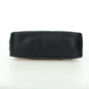 PRADA Hand Bag Leather Black Silver Auth am11564V-5