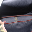 FENDI Zucca Canvas Tote Bag Nylon Black Brown Auth am11568A-15