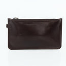 FENDI Zucca Canvas Tote Bag Nylon Black Brown Auth am11568A-18