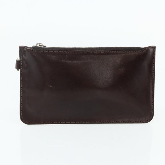 FENDI Zucca Canvas Tote Bag Nylon Black Brown Auth am11568A