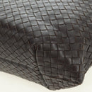 BOTTEGA VENETA INTRECCIATO Ready Lock Tote Bag Leather Brown Auth am11570SAV-16