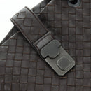 BOTTEGA VENETA INTRECCIATO Ready Lock Tote Bag Leather Brown Auth am11570SAV-17