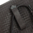 BOTTEGA VENETA INTRECCIATO Ready Lock Tote Bag Leather Brown Auth am11570SAV-18