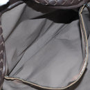 BOTTEGA VENETA INTRECCIATO Ready Lock Tote Bag Leather Brown Auth am11570SAV-23
