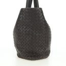 BOTTEGA VENETA INTRECCIATO Ready Lock Tote Bag Leather Brown Auth am11570SAV-3