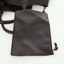 BOTTEGA VENETA INTRECCIATO Cabas MM Tote Bag Leather Brown 115664 Auth am11571V-20