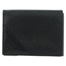 PRADA Card Case Leather Black Auth am11572V-2