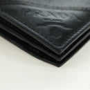 PRADA Card Case Leather Black Auth am11572V-8