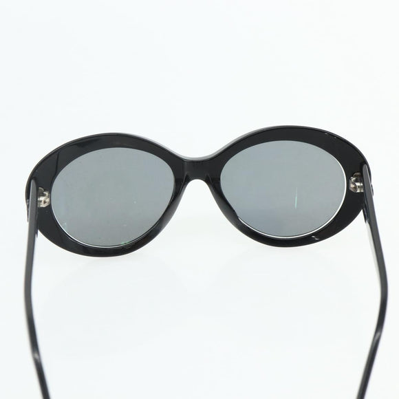 CHANEL Sunglasses plastic 2 Set Black CC Auth am11573