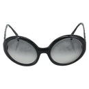 CHANEL Sunglasses plastic 2 Set Black CC Auth am11573-2
